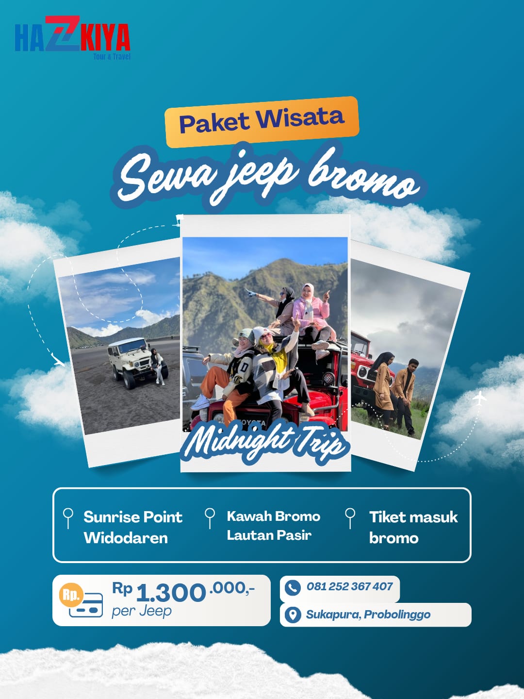 Promo Sewa Jeep Bromo